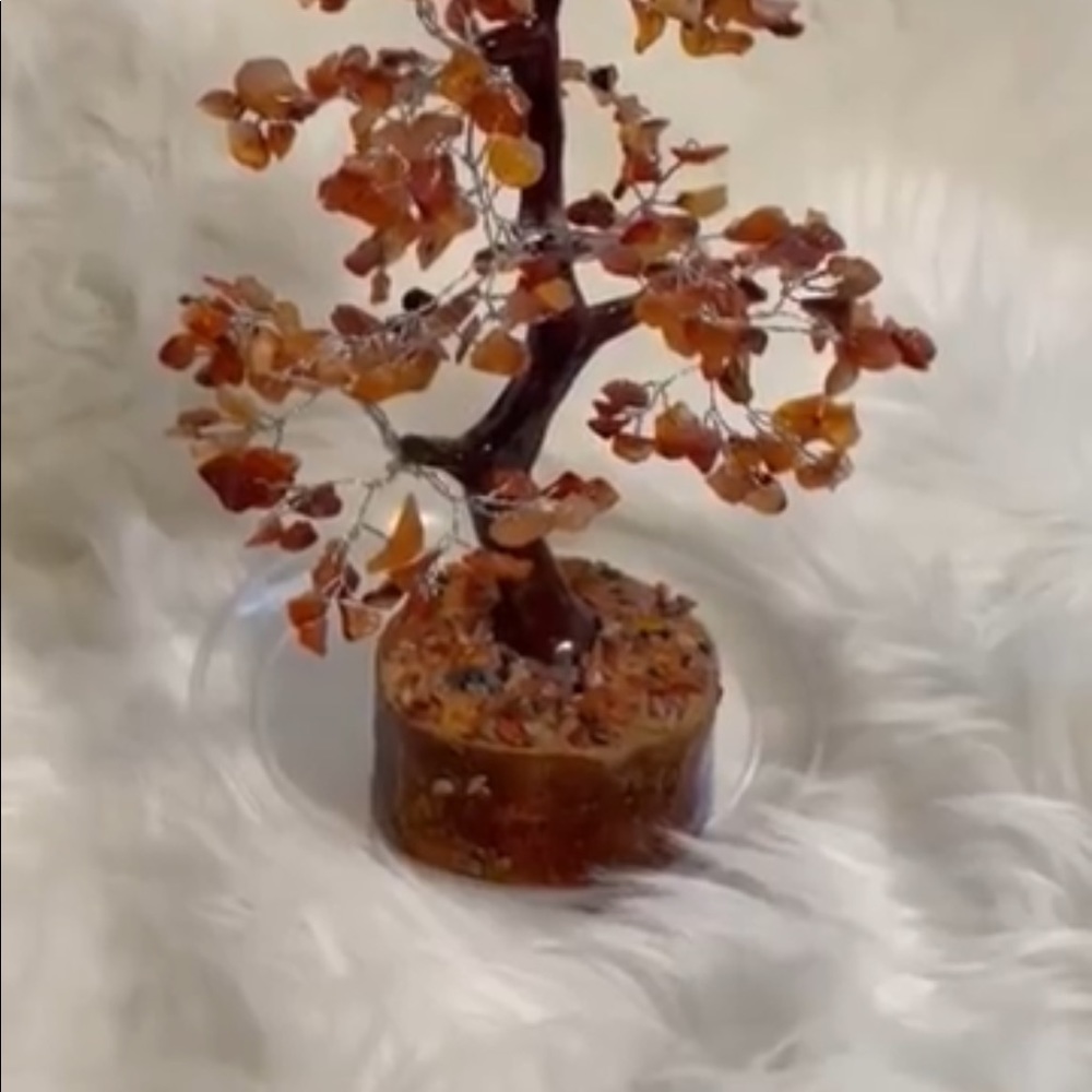 Quartz plated gold healing stones